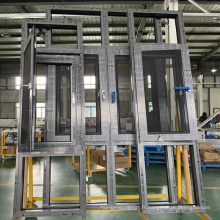 Vente directe d&#39;usine Mullions en aluminium 6063 Portes en aluminium et profils Windows